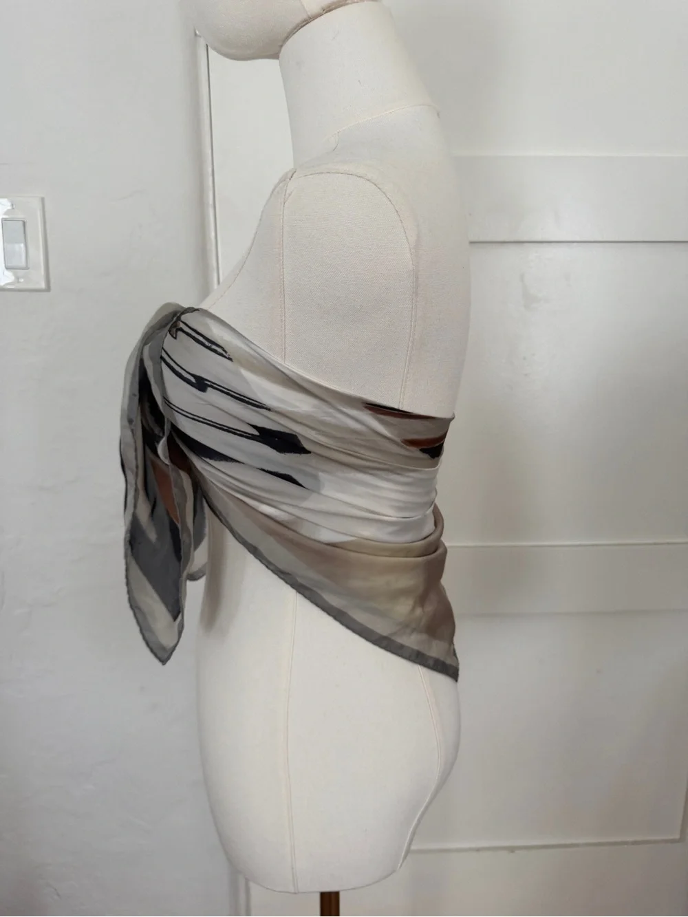 N/A silk scarf